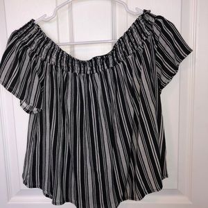 off the shoulder top